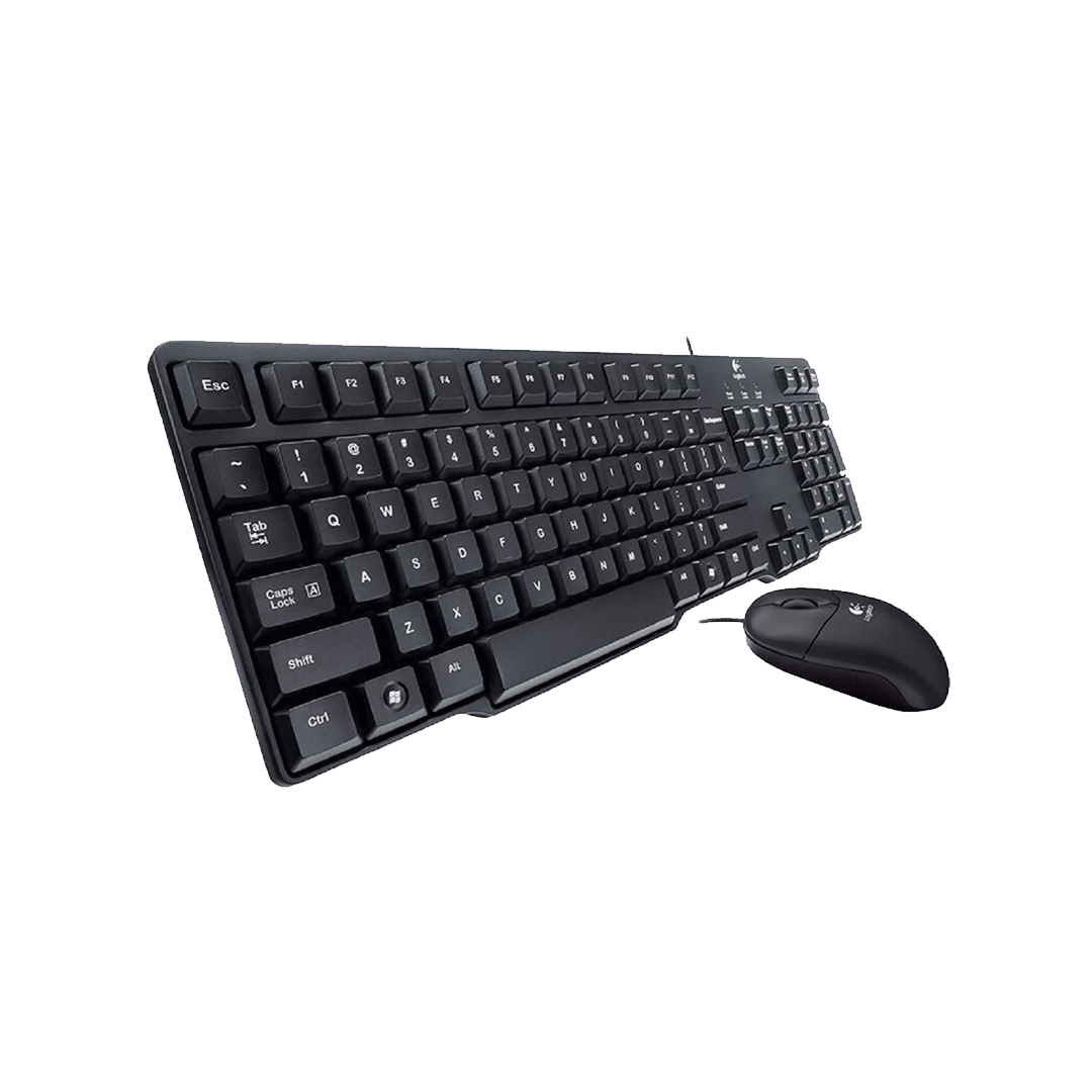 Logitech MK100 classic Desktop Combo Keyboard and Mouse